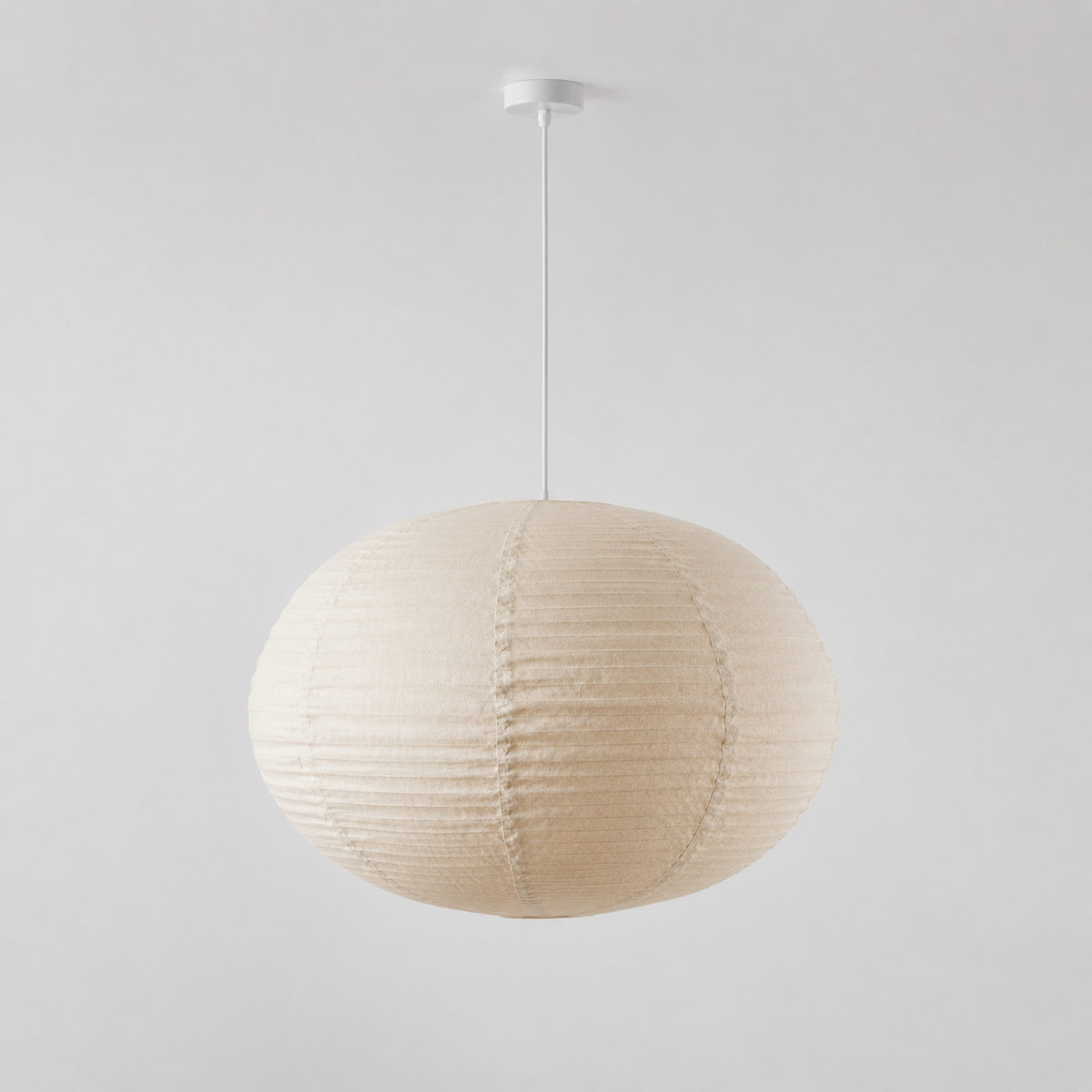 [Stockholm] linen hanging lamp
