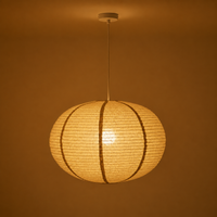 [Stockholm] linen hanging lamp