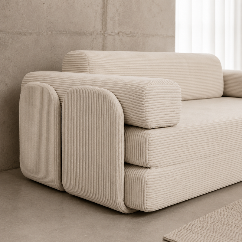 [Ambère] cord sofa