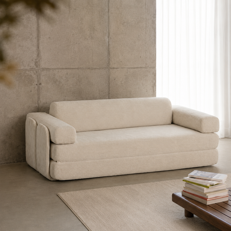 [Ambère] cord sofa