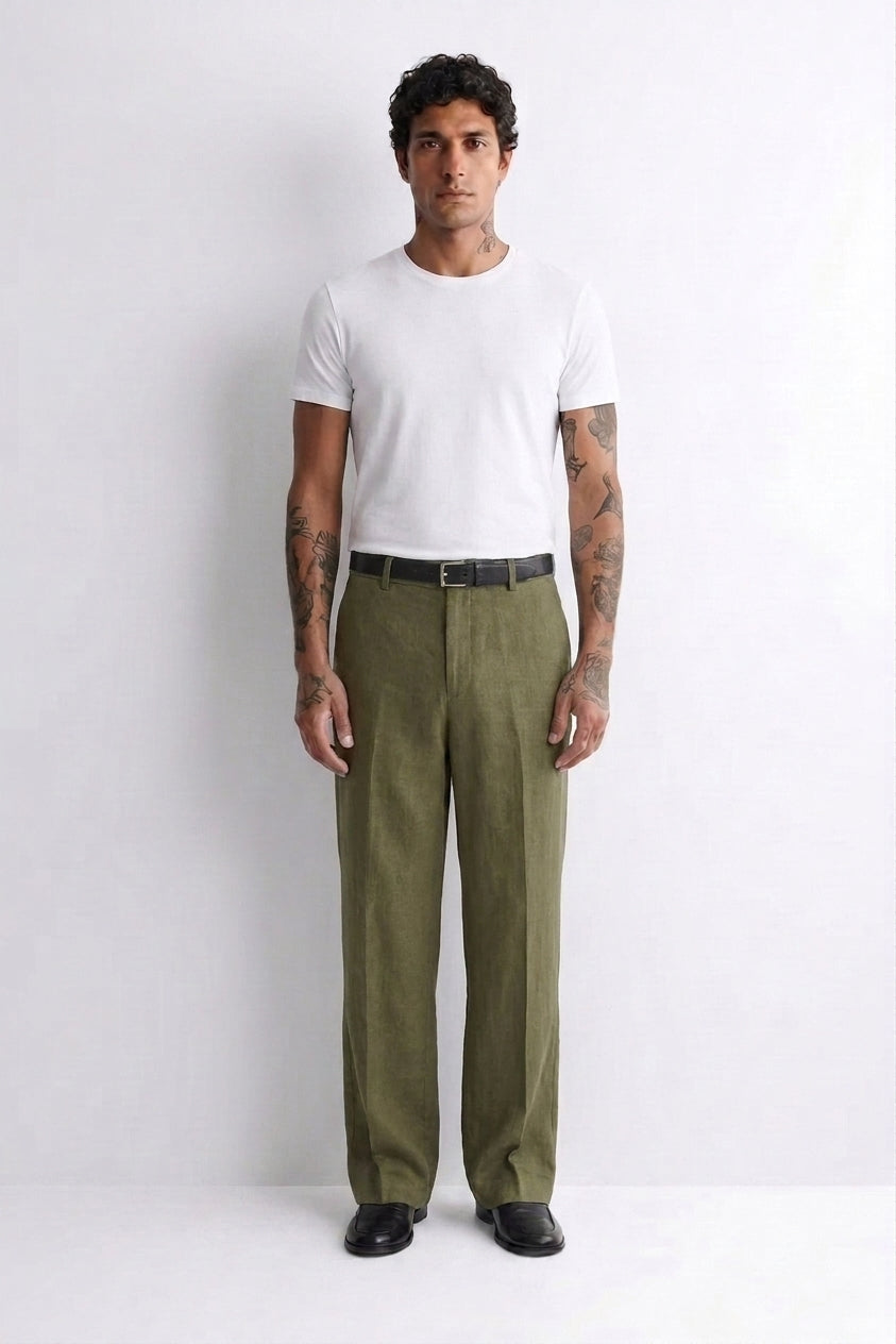 [Palermo] Relaxed Linen Trousers