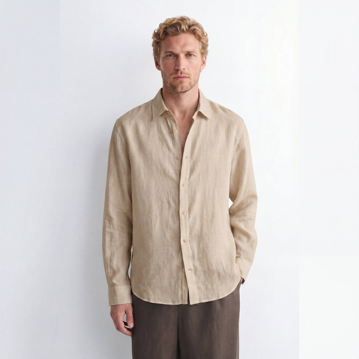 [Ramatuelle] linen shirt