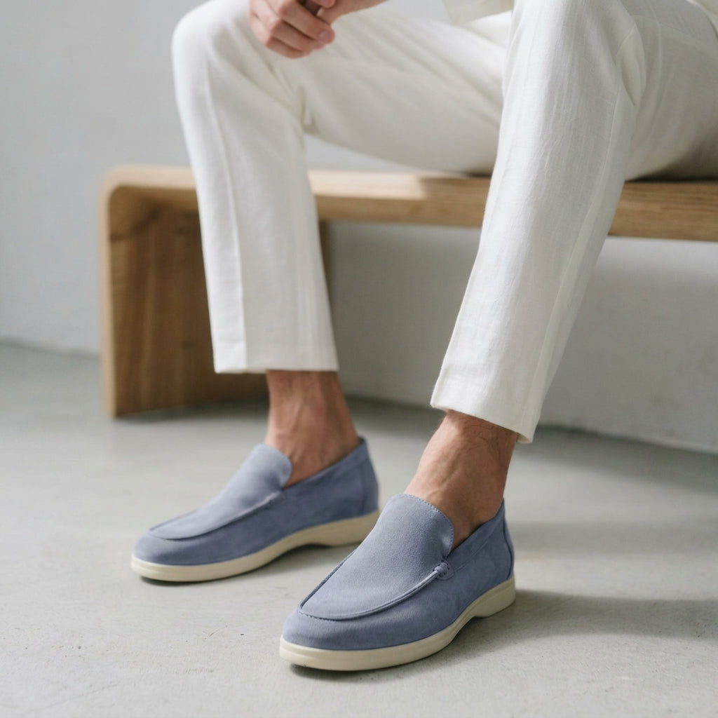[Tropez] Suede Loafers