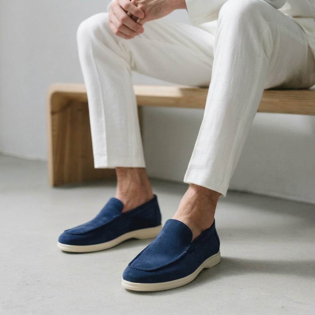 [Tropez] Suede Loafers