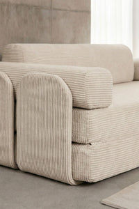 [ambère] cord sofa